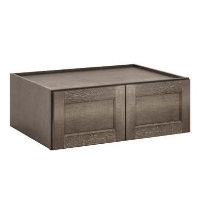 Wall Kitchen Cabinet W331224 Milan Slate LessCare 33 in. width 12 in. height 24 in. depth - Kitchen Cabinets
