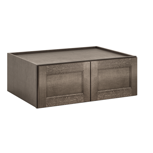 Wall Kitchen Cabinet W331224 Milan Slate LessCare 33 in. width 12 in. height 24 in. depth - Kitchen Cabinets