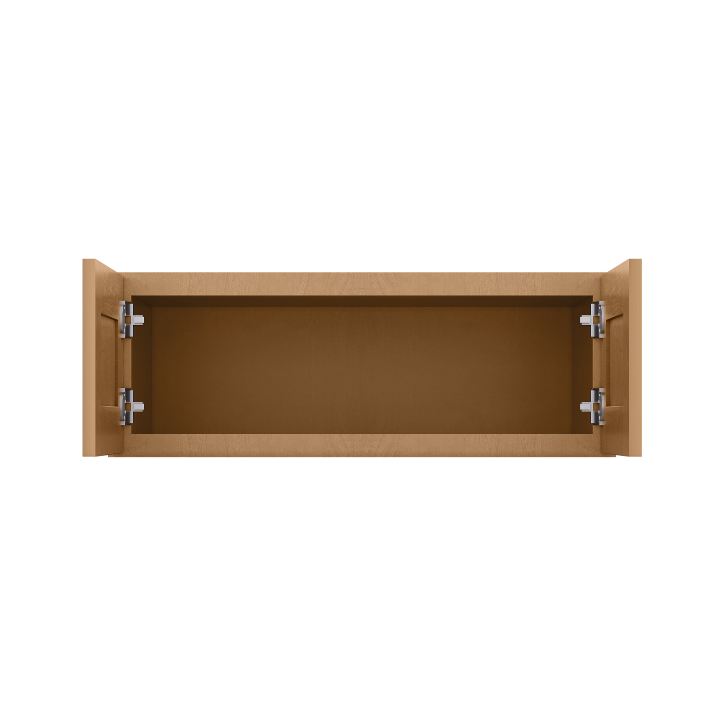 Wall Kitchen Cabinet W331224 Shaker Toffee LessCare 33 in. width 12 in. height 24 in. depth - Kitchen Cabinets
