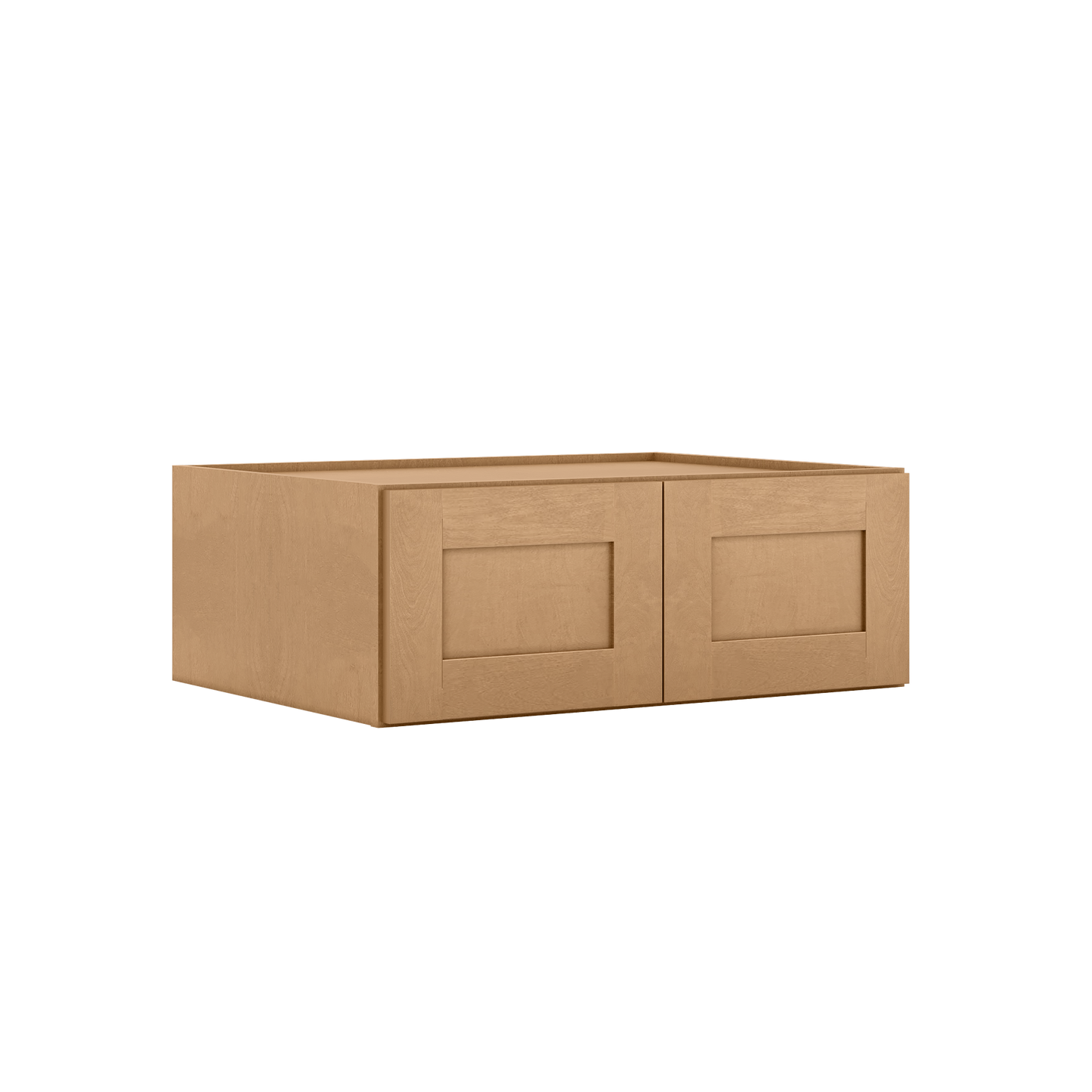Wall Kitchen Cabinet W331224 Shaker Toffee LessCare 33 in. width 12 in. height 24 in. depth - Kitchen Cabinets