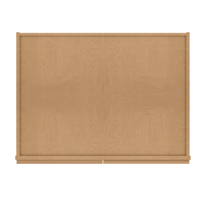 Wall Kitchen Cabinet W331224 Shaker Toffee LessCare 33 in. width 12 in. height 24 in. depth - Kitchen Cabinets