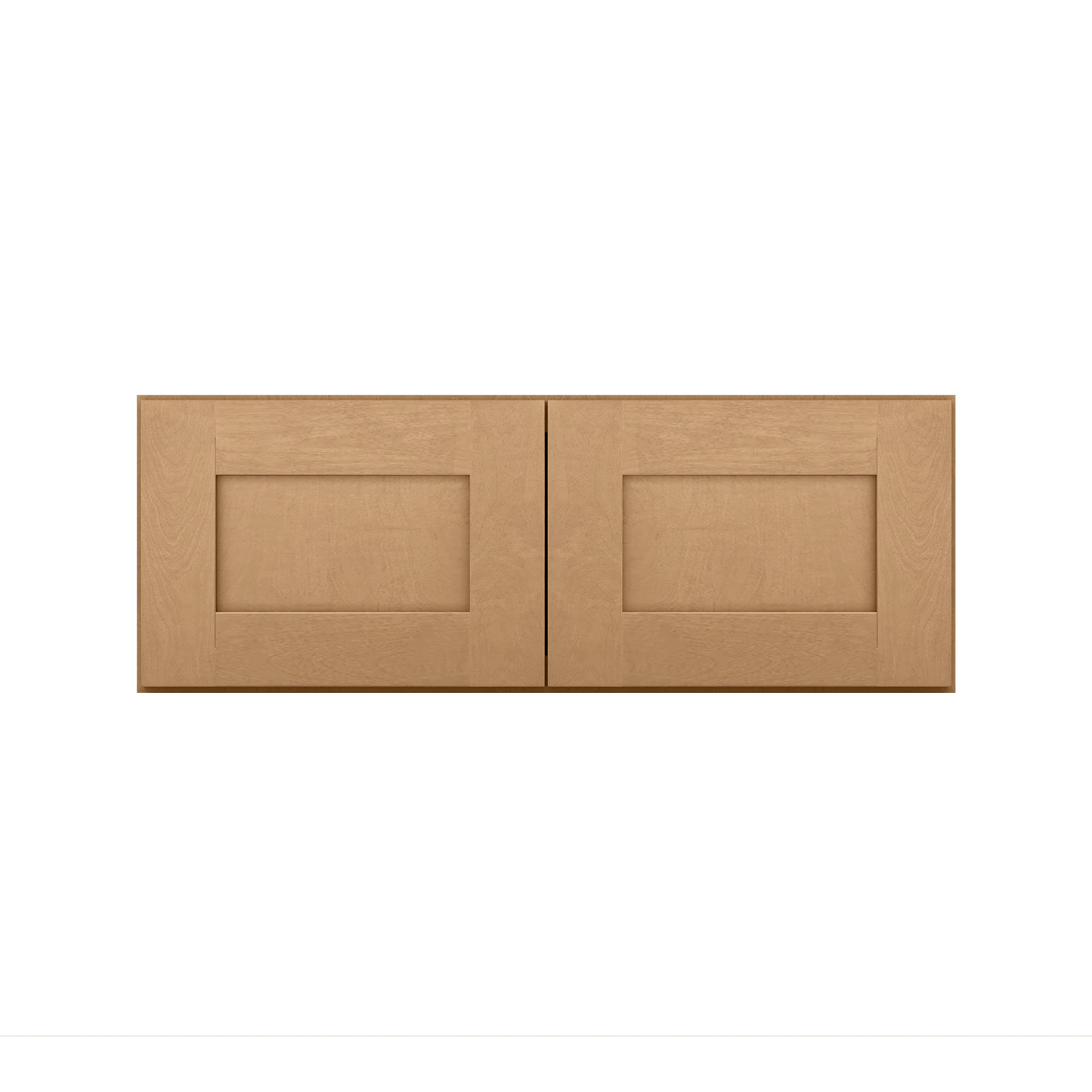 Wall Kitchen Cabinet W331224 Shaker Toffee LessCare 33 in. width 12 in. height 24 in. depth - Kitchen Cabinets