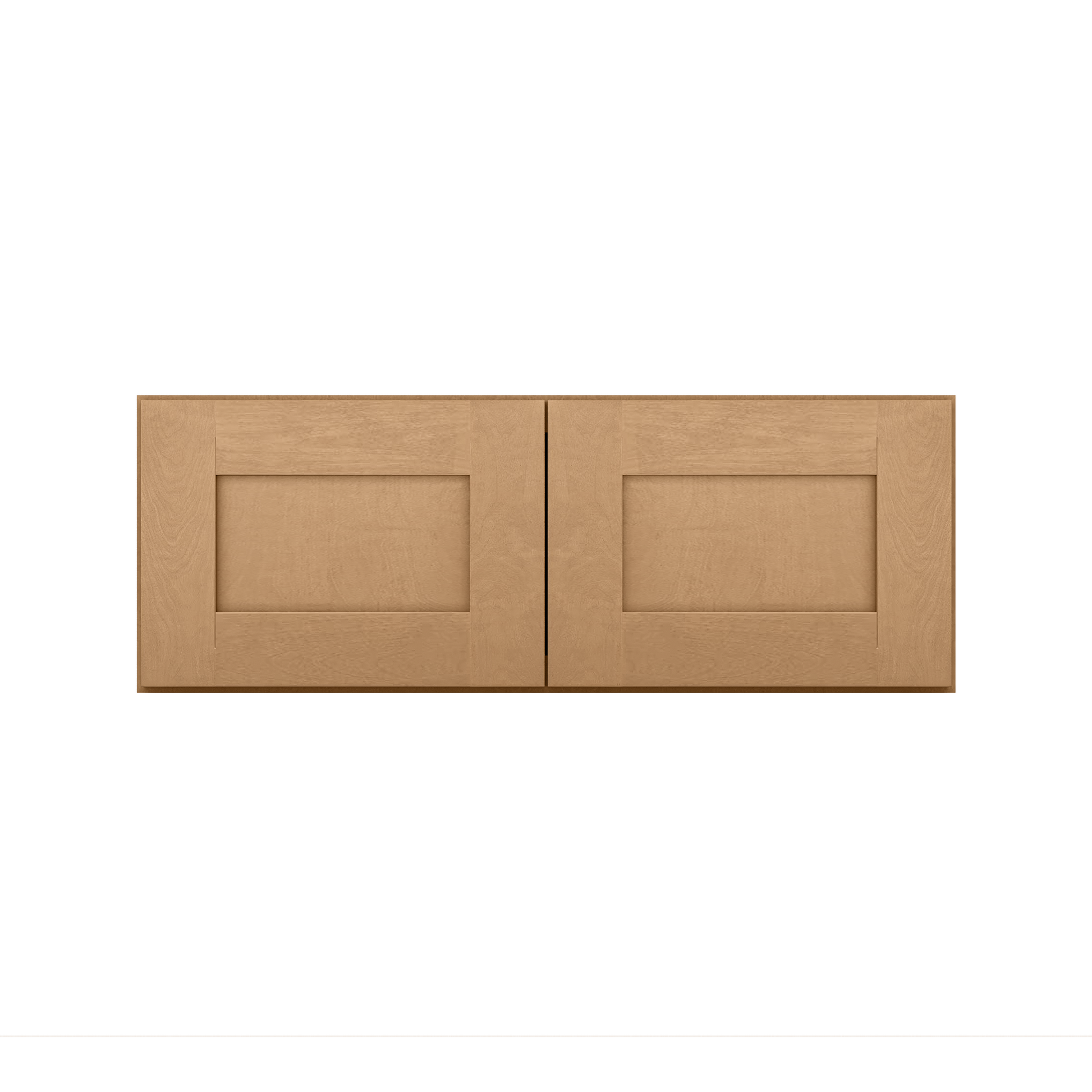 Wall Kitchen Cabinet W331224 Shaker Toffee LessCare 33 in. width 12 in. height 24 in. depth - Kitchen Cabinets