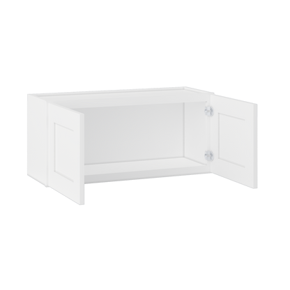 Wall Kitchen Cabinet W3315 Alpina White LessCare 33 in. width 15 in. height 12 in. depth - Kitchen Cabinets