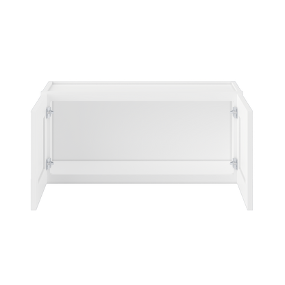 Wall Kitchen Cabinet W3315 Alpina White LessCare 33 in. width 15 in. height 12 in. depth - Kitchen Cabinets