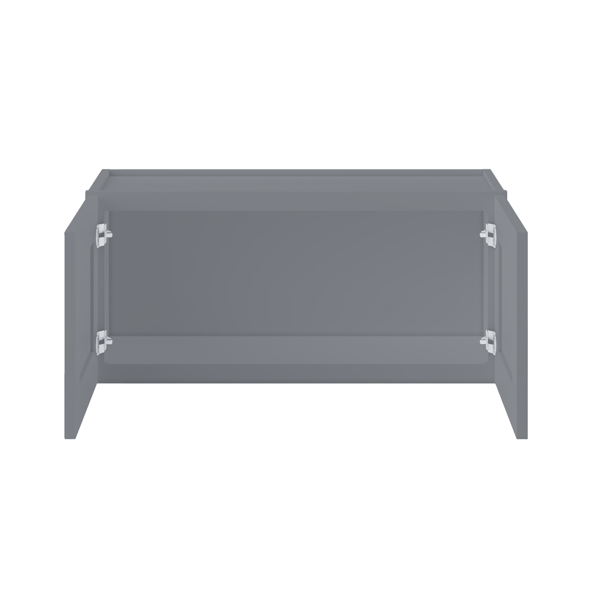 Wall Kitchen Cabinet W3315 Colonial Gray LessCare 33 in. width 15 in. height 12 in. depth - Kitchen Cabinets