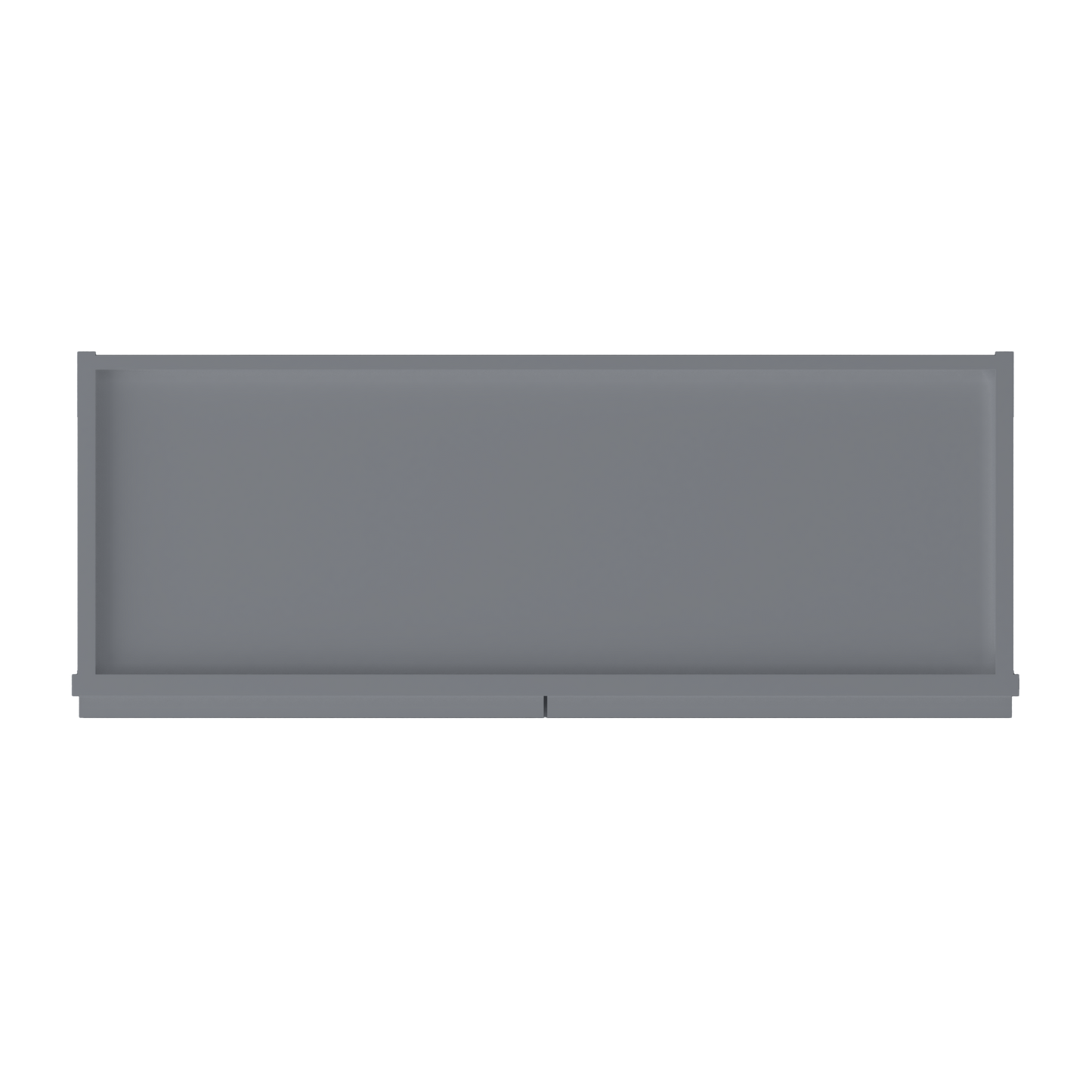 Wall Kitchen Cabinet W3315 Colonial Gray LessCare 33 in. width 15 in. height 12 in. depth - Kitchen Cabinets