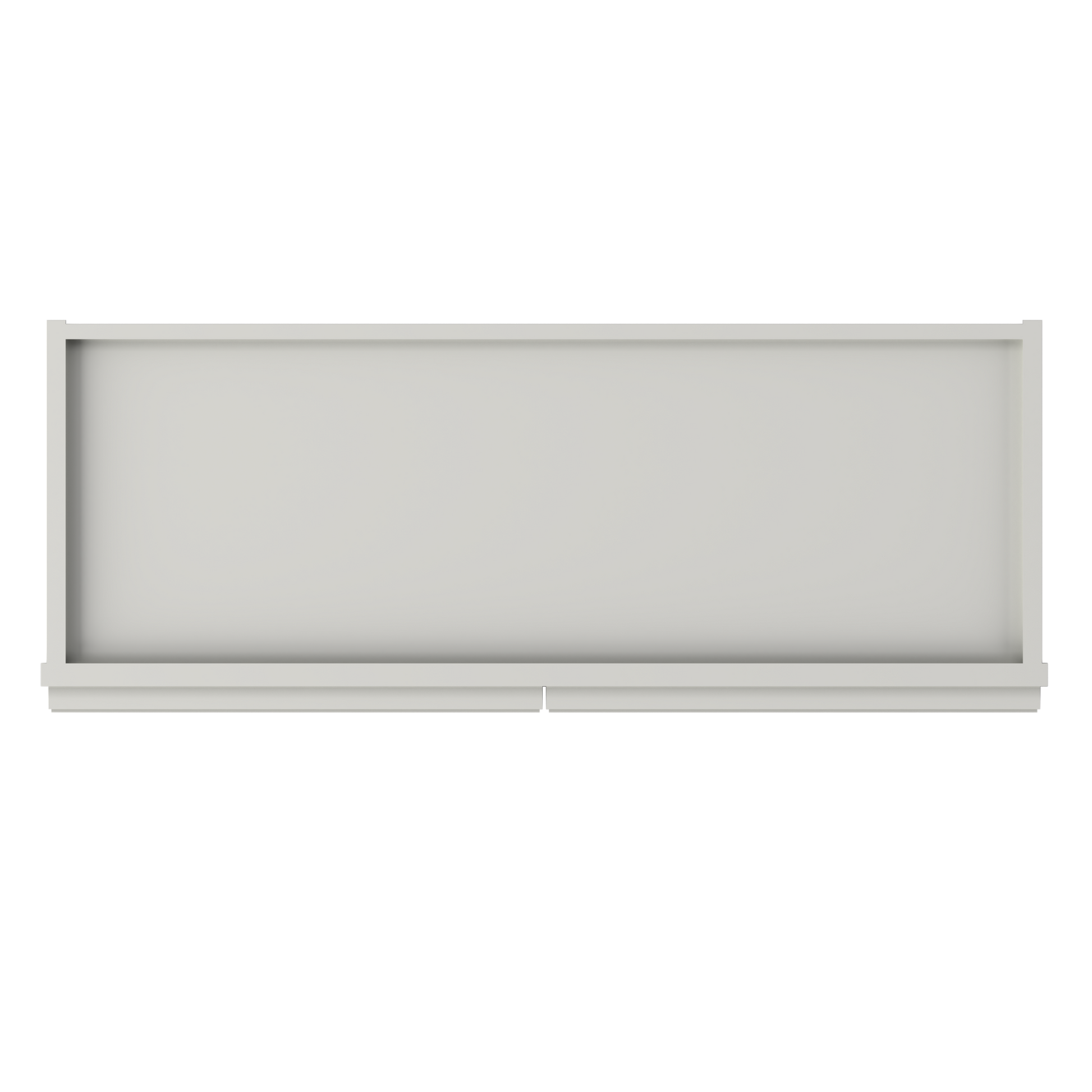 Wall Kitchen Cabinet W3315 Milan Pearl 33 in. width 15 in. height 12 in. depth - Kitchen Cabinets