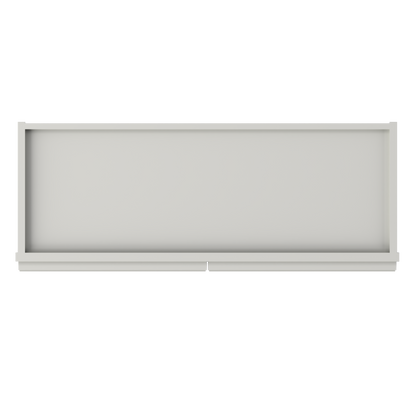 Wall Kitchen Cabinet W3315 Milan Pearl 33 in. width 15 in. height 12 in. depth - Kitchen Cabinets