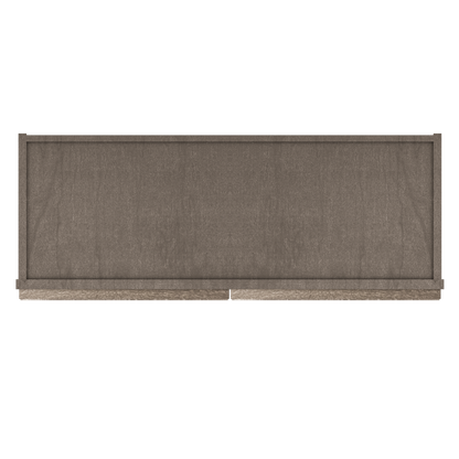 Wall Kitchen Cabinet W3315 Milan Slate 33 in. width 15 in. height 12 in. depth - Kitchen Cabinets