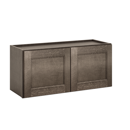 Wall Kitchen Cabinet W3315 Milan Slate 33 in. width 15 in. height 12 in. depth - Kitchen Cabinets