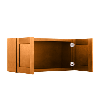 Wall Kitchen Cabinet W3315 Newport LessCare 33 in. width 15 in. height 12 in. depth - Kitchen Cabinets