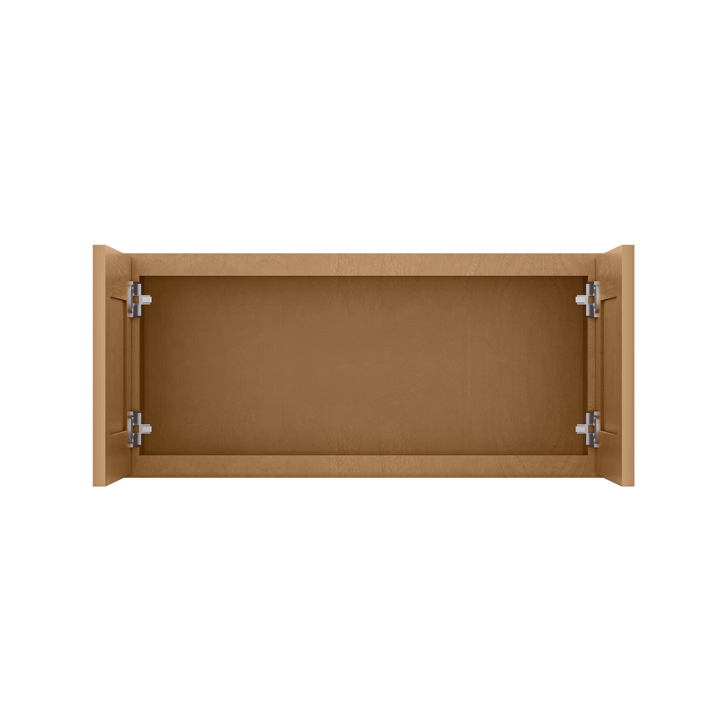 Wall Kitchen Cabinet W3315 Shaker Toffee LessCare 33 in. width 15 in. height 12 in. depth - Kitchen Cabinets