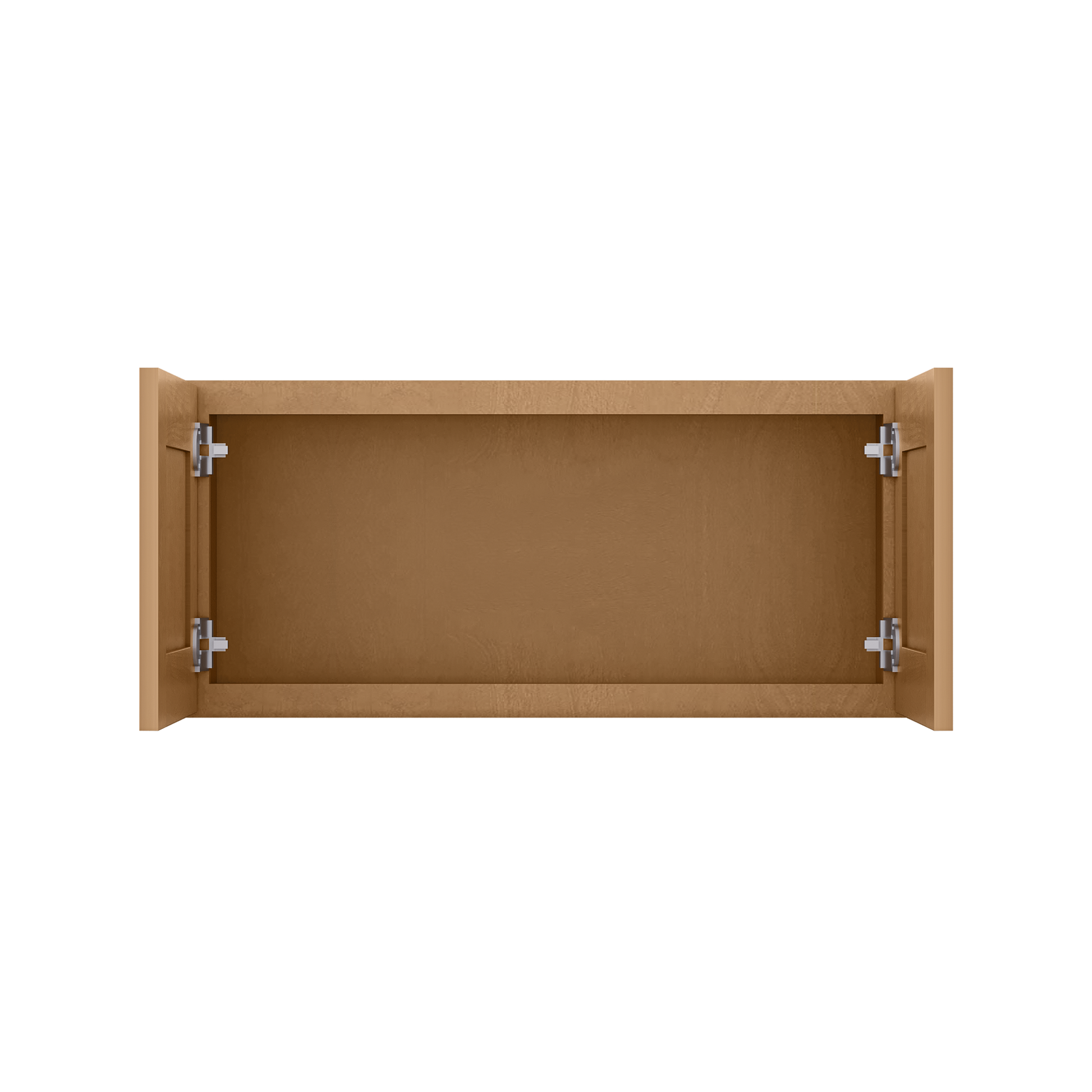 Wall Kitchen Cabinet W3315 Shaker Toffee LessCare 33 in. width 15 in. height 12 in. depth - Kitchen Cabinets