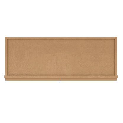 Wall Kitchen Cabinet W3315 Shaker Toffee LessCare 33 in. width 15 in. height 12 in. depth - Kitchen Cabinets