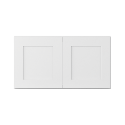 Wall Kitchen Cabinet W3318 Alpina White LessCare 33 in. width 18 in. height 12 in. depth - Kitchen Cabinets