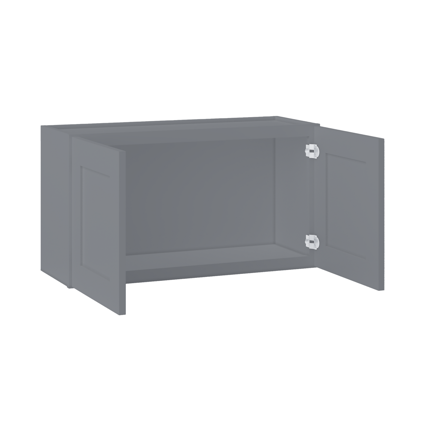 Wall Kitchen Cabinet W3318 Colonial Gray LessCare 33 in. width 18 in. height 12 in. depth - Kitchen Cabinets