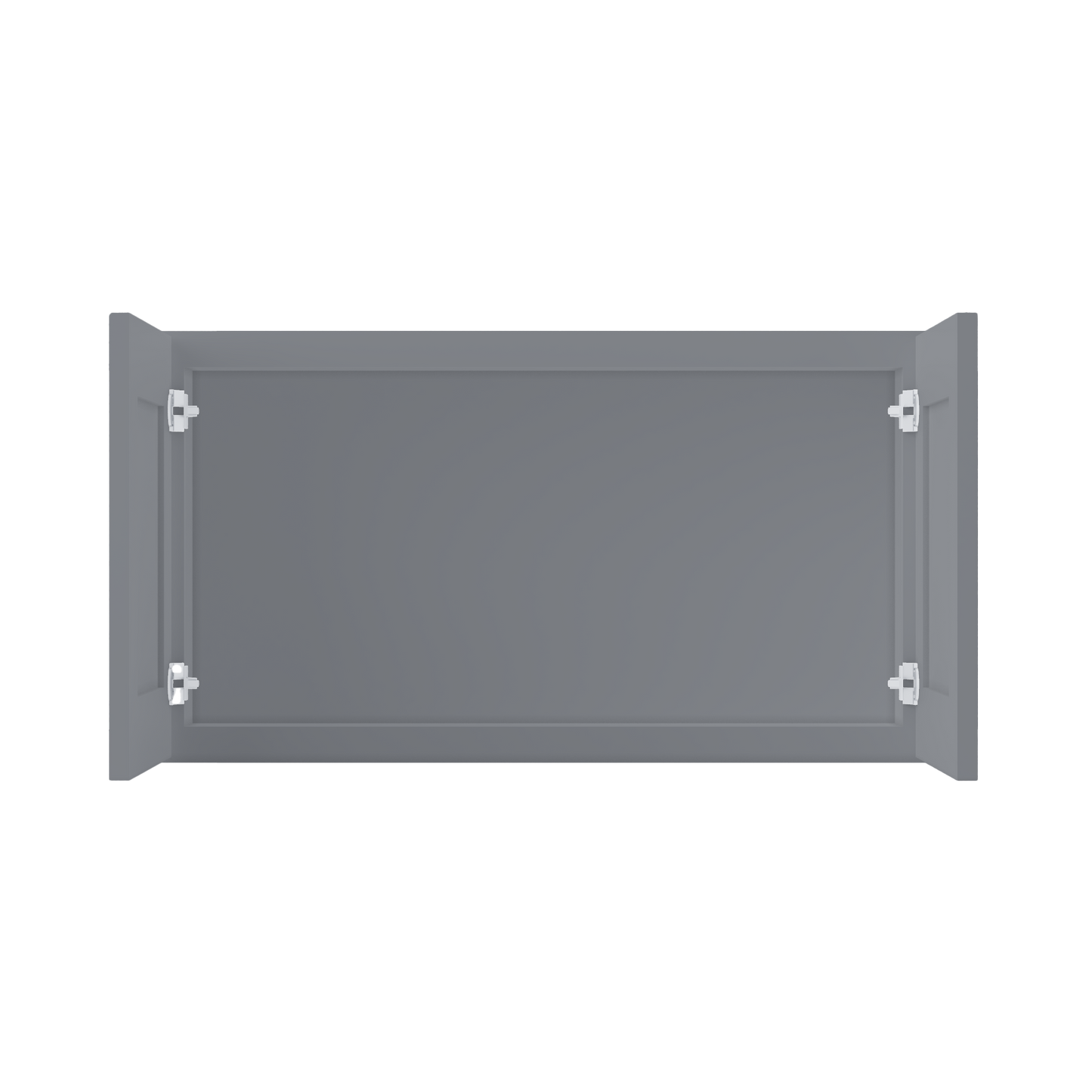 Wall Kitchen Cabinet W3318 Colonial Gray LessCare 33 in. width 18 in. height 12 in. depth - Kitchen Cabinets