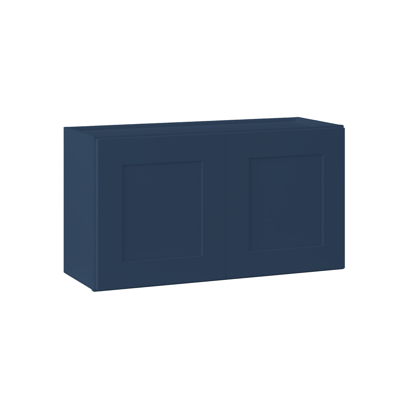 Wall Kitchen Cabinet W3318 Danbury Blue LessCare 33 in. width 18 in. height 12 in. depth - Kitchen Cabinets