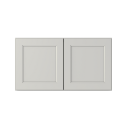 Wall Kitchen Cabinet W3318 Milan Pearl 33 in. width 18 in. height 12 in. depth - Kitchen Cabinets