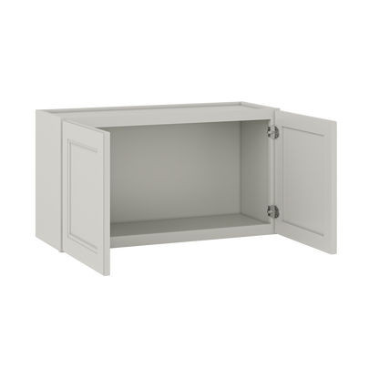 Wall Kitchen Cabinet W3318 Milan Pearl 33 in. width 18 in. height 12 in. depth - Kitchen Cabinets