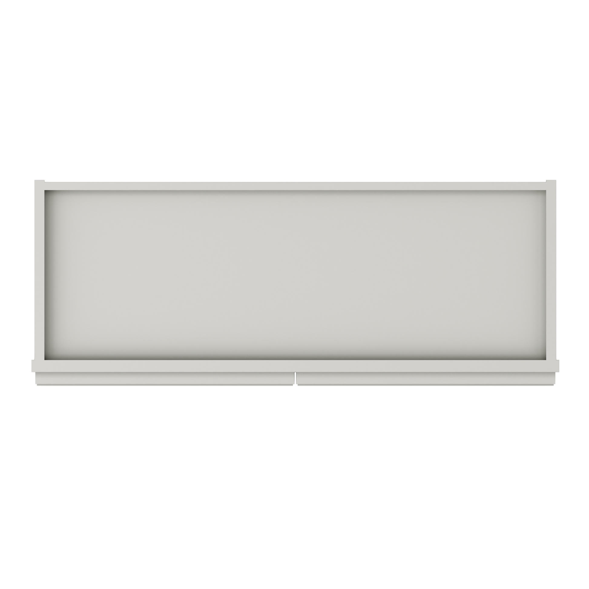 Wall Kitchen Cabinet W3318 Milan Pearl 33 in. width 18 in. height 12 in. depth - Kitchen Cabinets