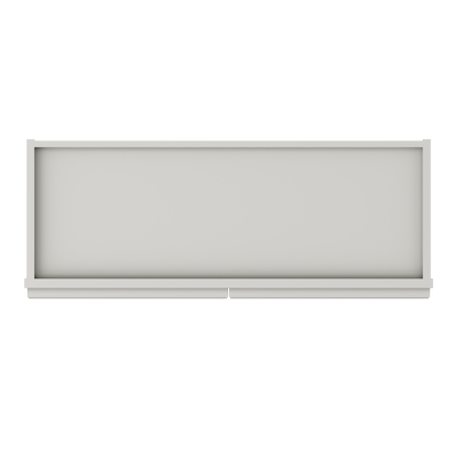 Wall Kitchen Cabinet W3318 Milan Pearl 33 in. width 18 in. height 12 in. depth - Kitchen Cabinets