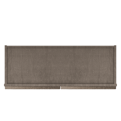 Wall Kitchen Cabinet W3318 Milan Slate 33 in. width 18 in. height 12 in. depth - Kitchen Cabinets