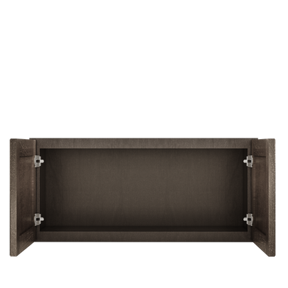 Wall Kitchen Cabinet W3318 Milan Slate 33 in. width 18 in. height 12 in. depth - Kitchen Cabinets