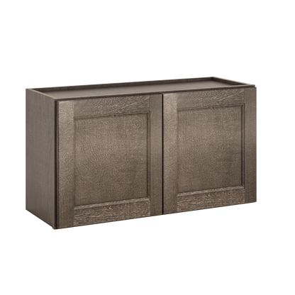 Wall Kitchen Cabinet W3318 Milan Slate 33 in. width 18 in. height 12 in. depth - Kitchen Cabinets