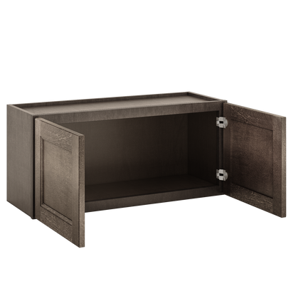 Wall Kitchen Cabinet W3318 Milan Slate 33 in. width 18 in. height 12 in. depth - Kitchen Cabinets