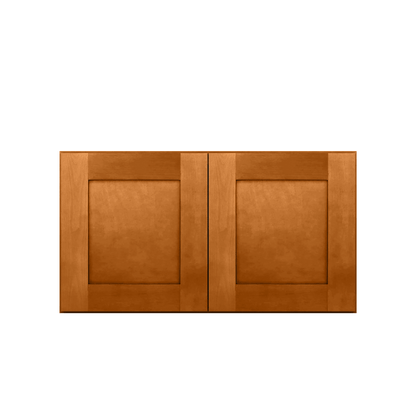 Wall Kitchen Cabinet W3318 Newport LessCare 33 in. width 18 in. height 12 in. depth - Kitchen Cabinets