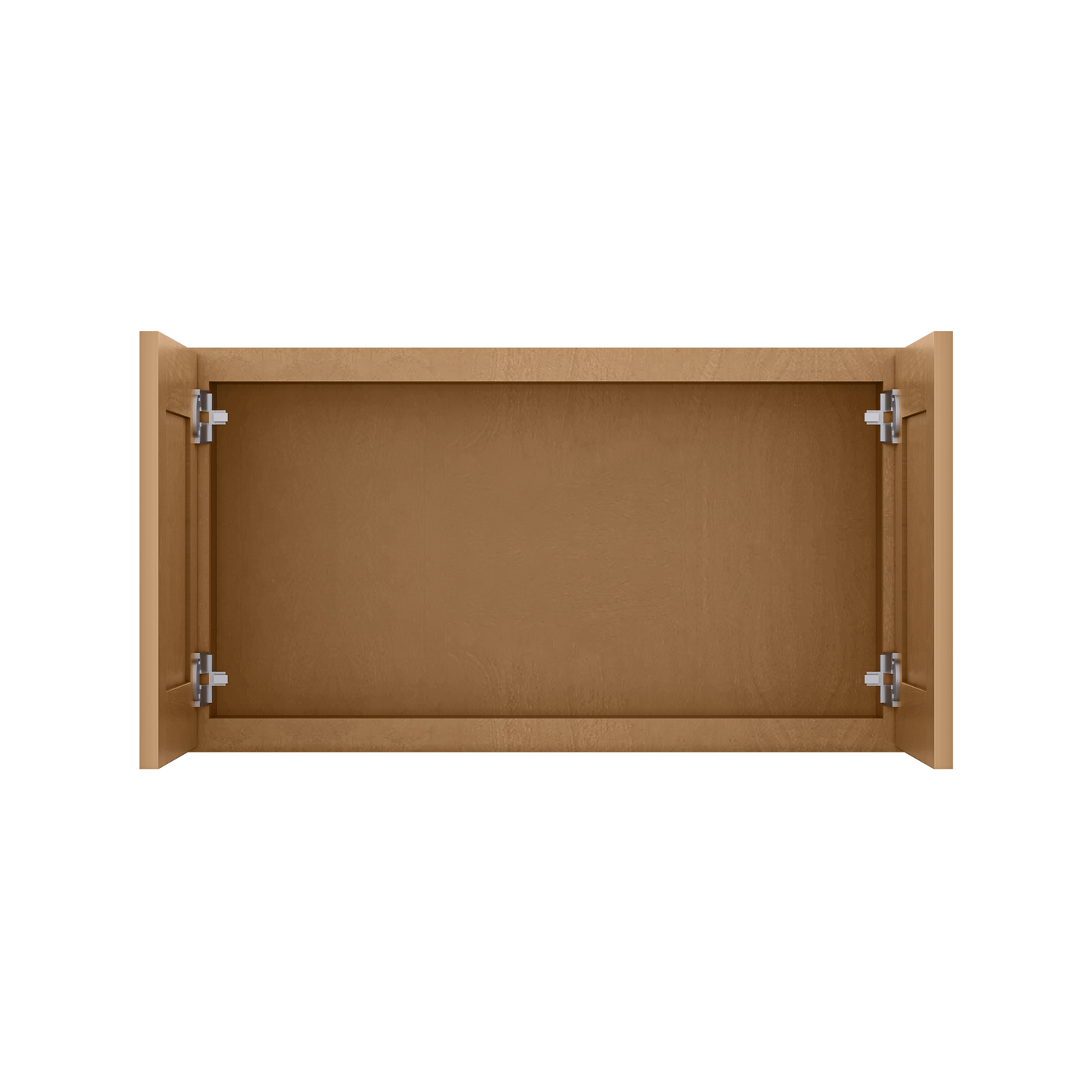 Wall Kitchen Cabinet W3318 Shaker Toffee LessCare 33 in. width 18 in. height 12 in. depth - Kitchen Cabinets