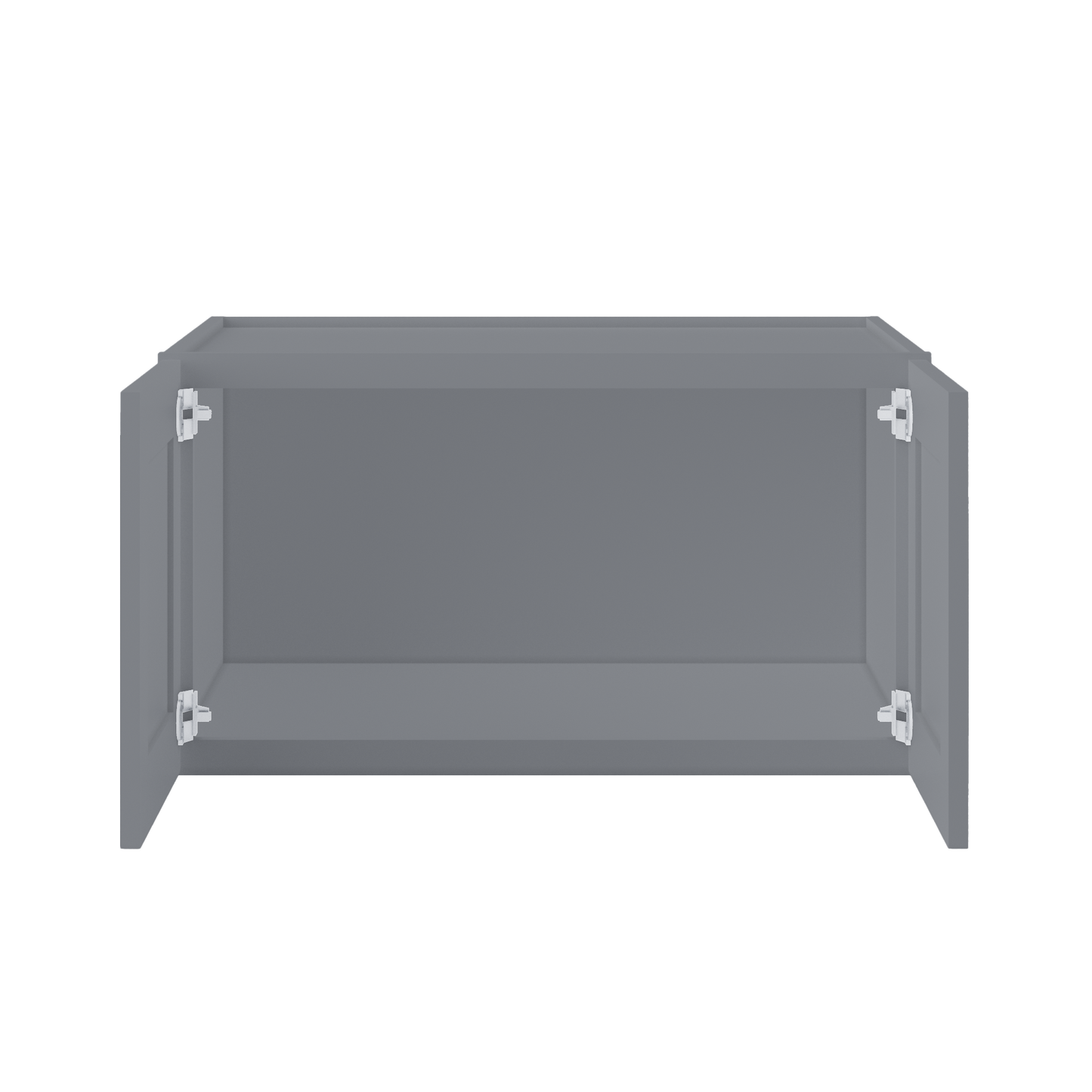 Wall Kitchen Cabinet W331824 Colonial Gray LessCare 33 in. width 18 in. height 24 in. depth - Kitchen Cabinets