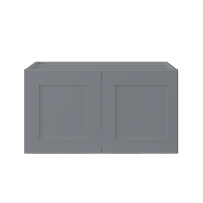 Wall Kitchen Cabinet W331824 Colonial Gray LessCare 33 in. width 18 in. height 24 in. depth - Kitchen Cabinets