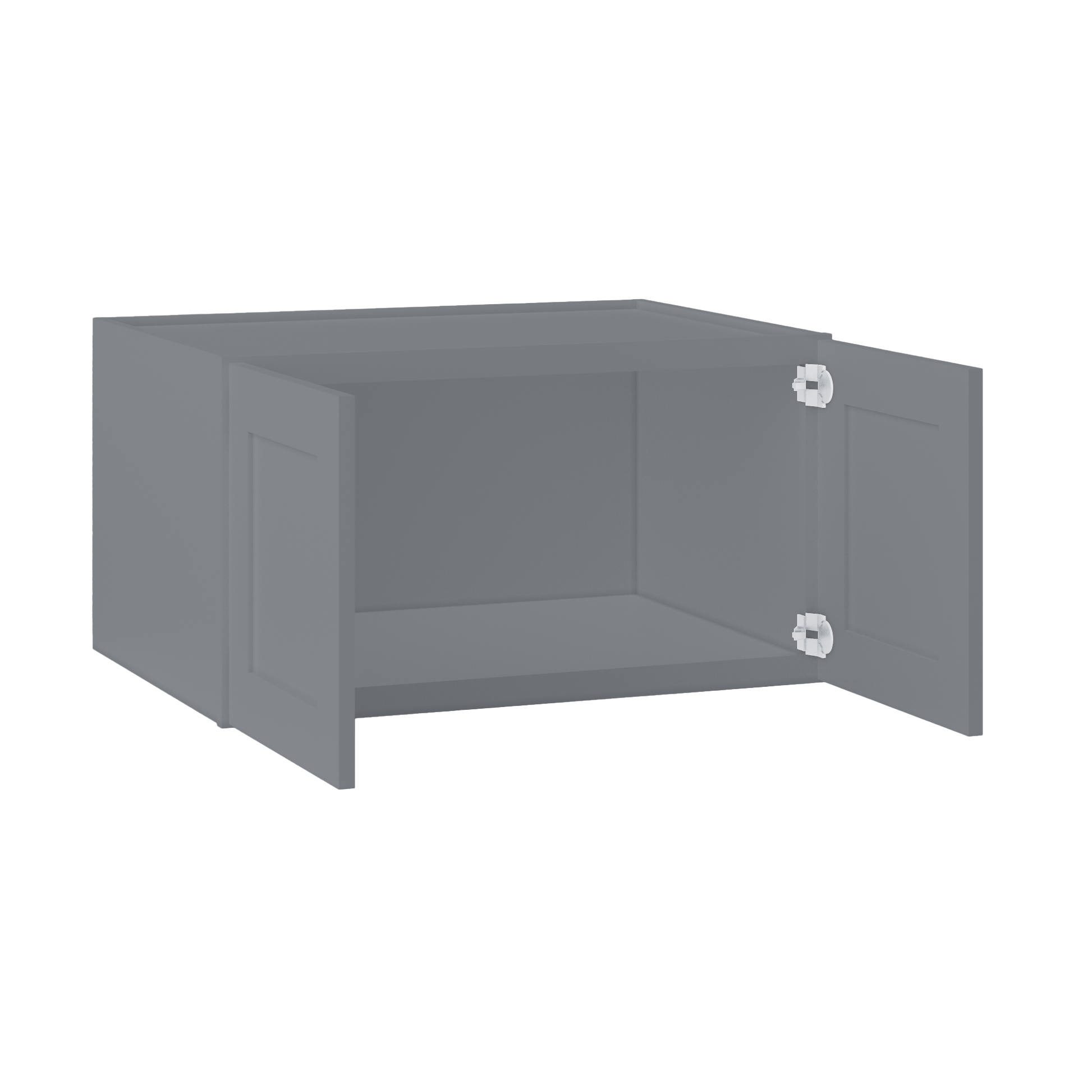 Wall Kitchen Cabinet W331824 Colonial Gray LessCare 33 in. width 18 in. height 24 in. depth - Kitchen Cabinets