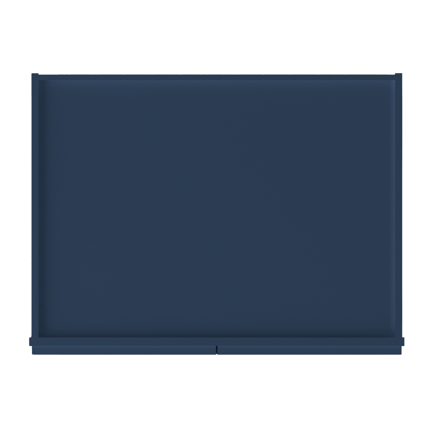 Wall Kitchen Cabinet W331824 Danbury Blue LessCare 33 in. width 18 in. height 24 in. depth - Kitchen Cabinets