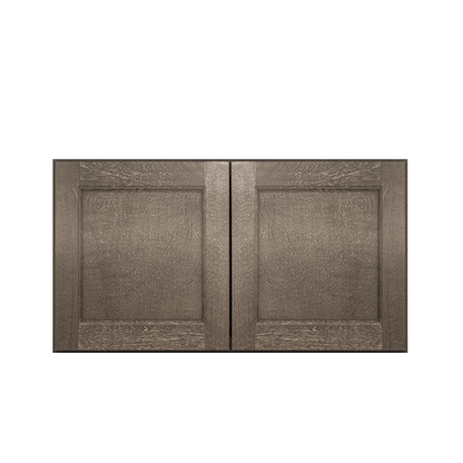 Wall Kitchen Cabinet W331824 Milan Slate LessCare 33 in. width 18 in. height 24 in. depth - Kitchen Cabinets