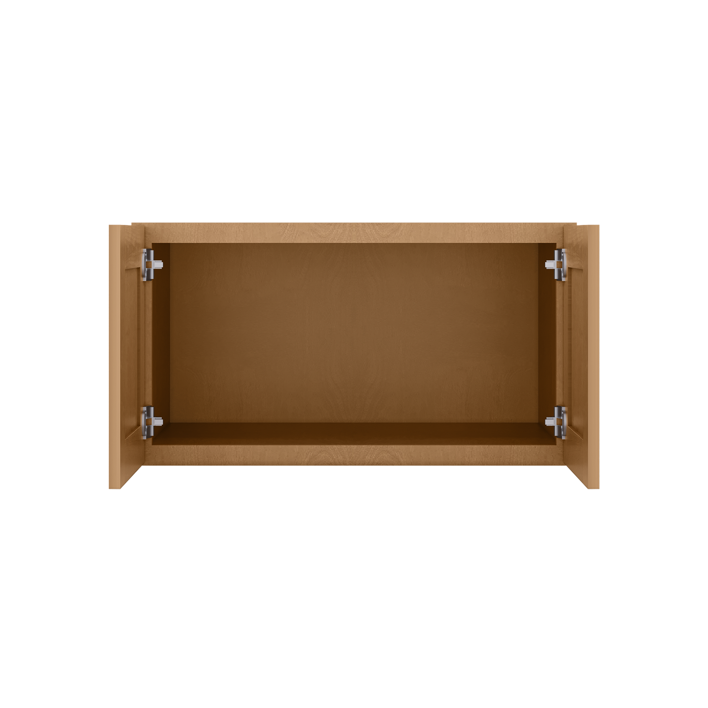 Wall Kitchen Cabinet W331824 Shaker Toffee LessCare 33 in. width 18 in. height 24 in. depth - Kitchen Cabinets