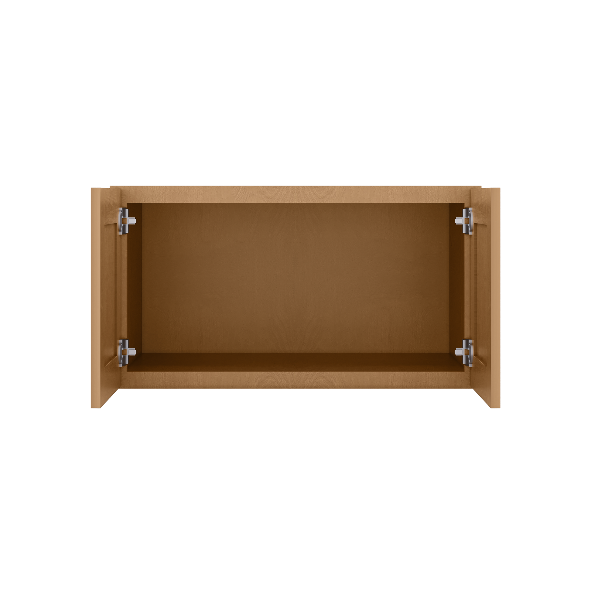 Wall Kitchen Cabinet W331824 Shaker Toffee LessCare 33 in. width 18 in. height 24 in. depth - Kitchen Cabinets