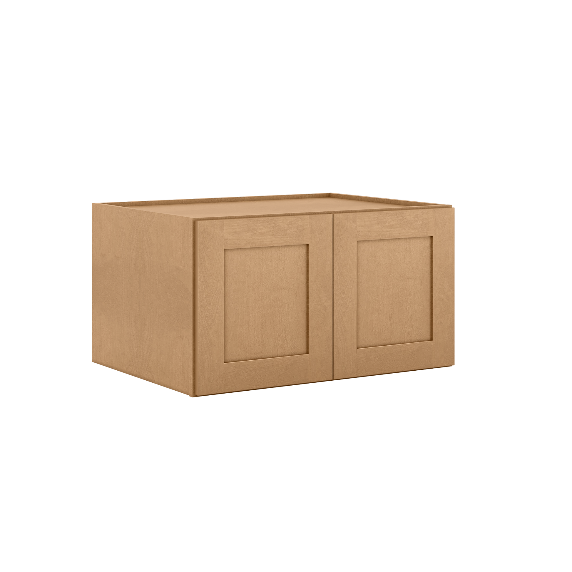 Wall Kitchen Cabinet W331824 Shaker Toffee LessCare 33 in. width 18 in. height 24 in. depth - Kitchen Cabinets