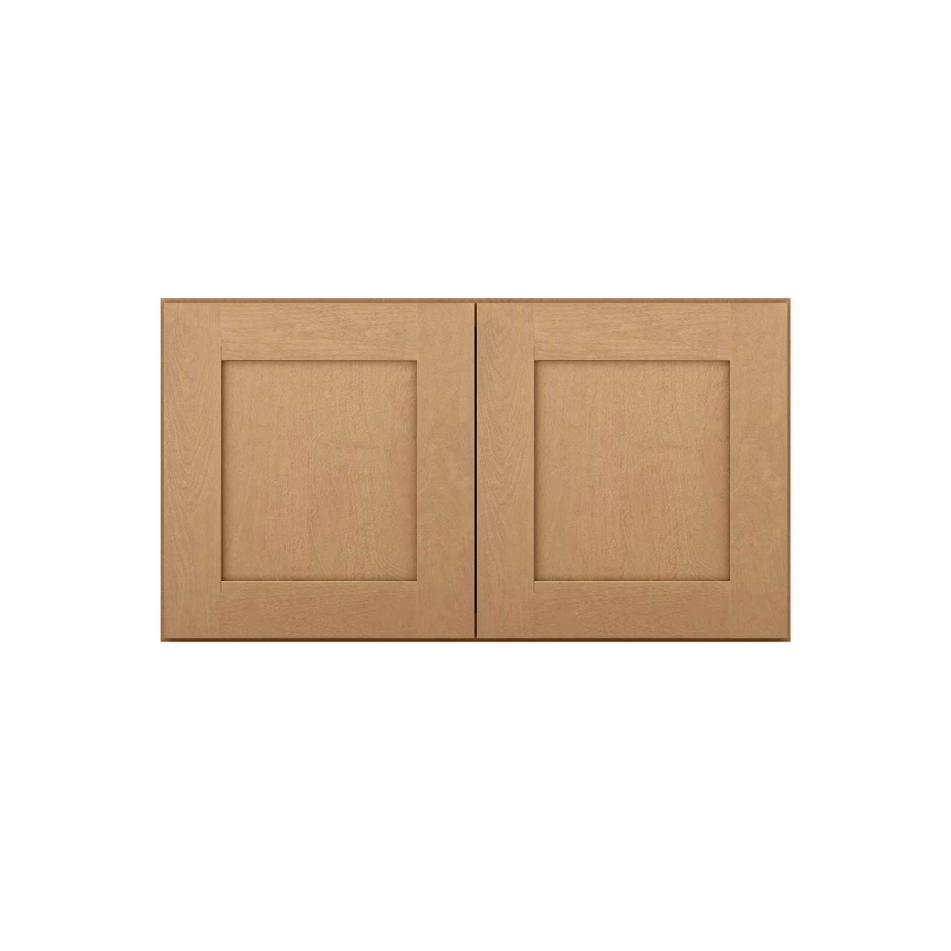 Wall Kitchen Cabinet W331824 Shaker Toffee LessCare 33 in. width 18 in. height 24 in. depth - Kitchen Cabinets