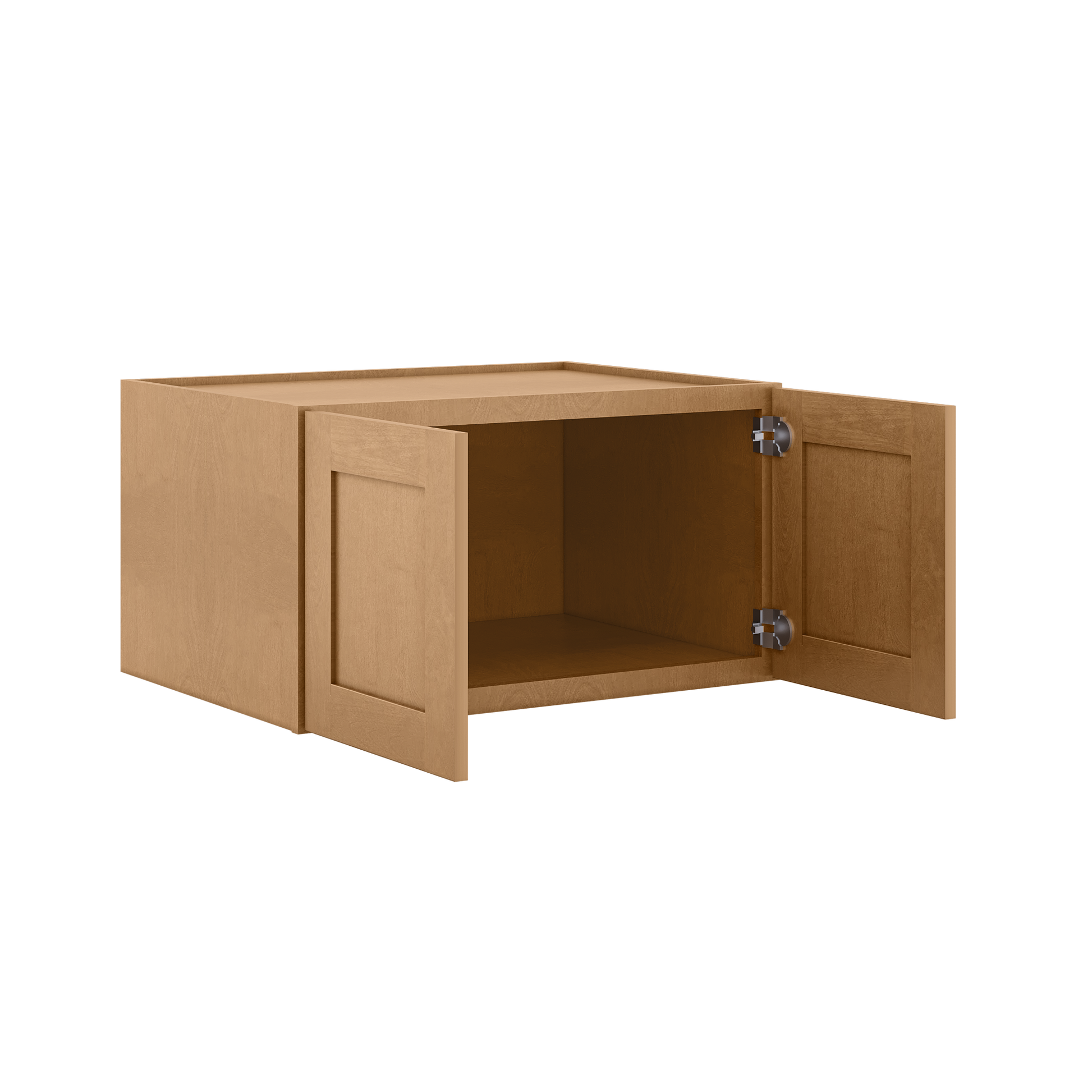 Wall Kitchen Cabinet W331824 Shaker Toffee LessCare 33 in. width 18 in. height 24 in. depth - Kitchen Cabinets