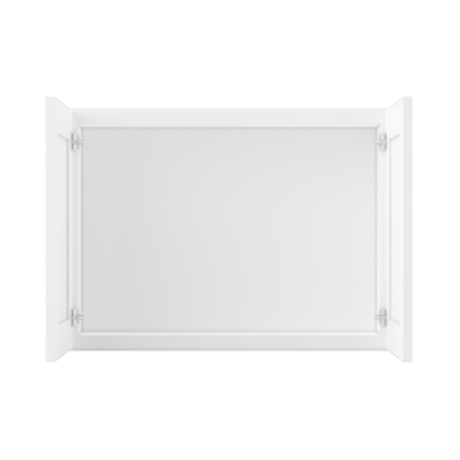 Wall Kitchen Cabinet W3324 Alpina White LessCare 33 in. width 24 in. height 12 in. depth - Kitchen Cabinets