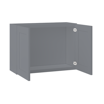 Wall Kitchen Cabinet W3324 Colonial Gray LessCare 33 in. width 24 in. height 12 in. depth - Kitchen Cabinets