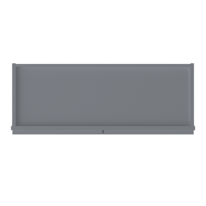 Wall Kitchen Cabinet W3324 Colonial Gray LessCare 33 in. width 24 in. height 12 in. depth - Kitchen Cabinets