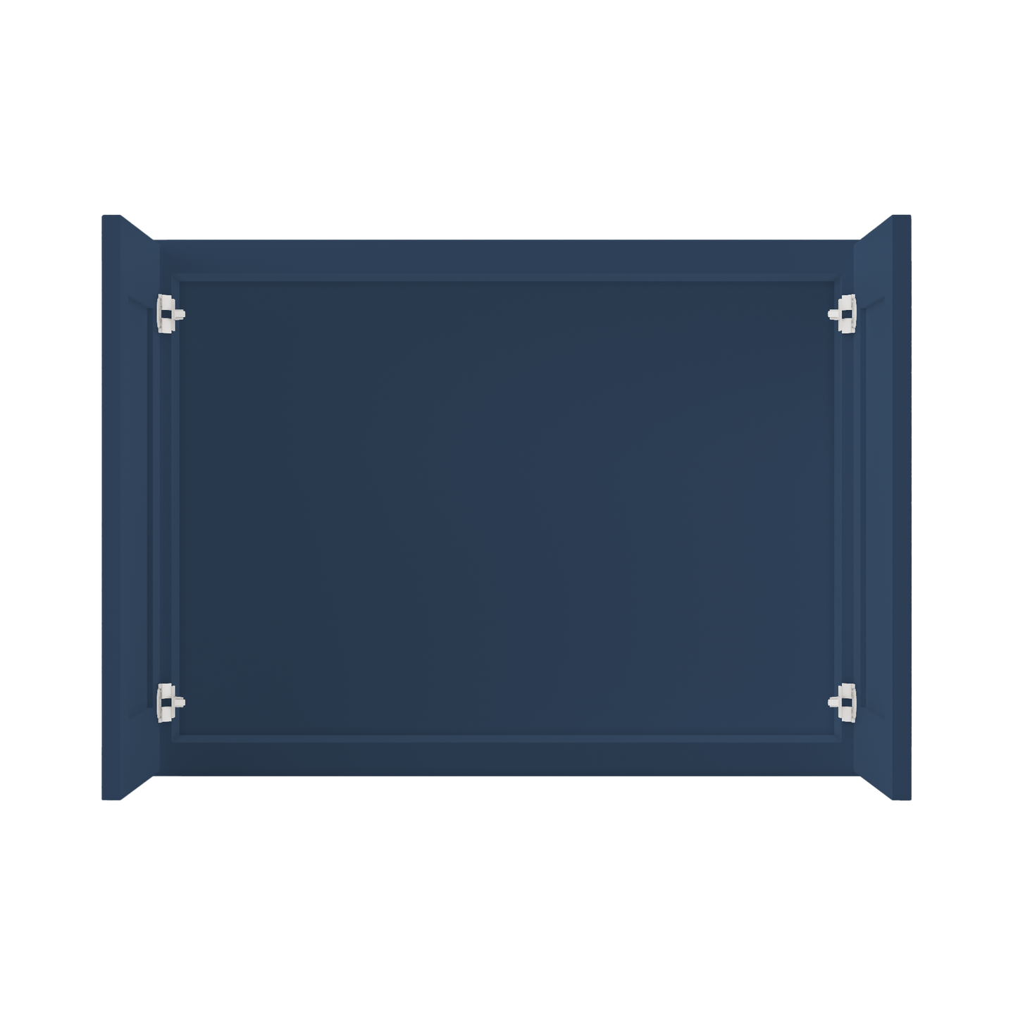 Wall Kitchen Cabinet W3324 Danbury Blue LessCare 33 in. width 24 in. height 12 in. depth - Kitchen Cabinets