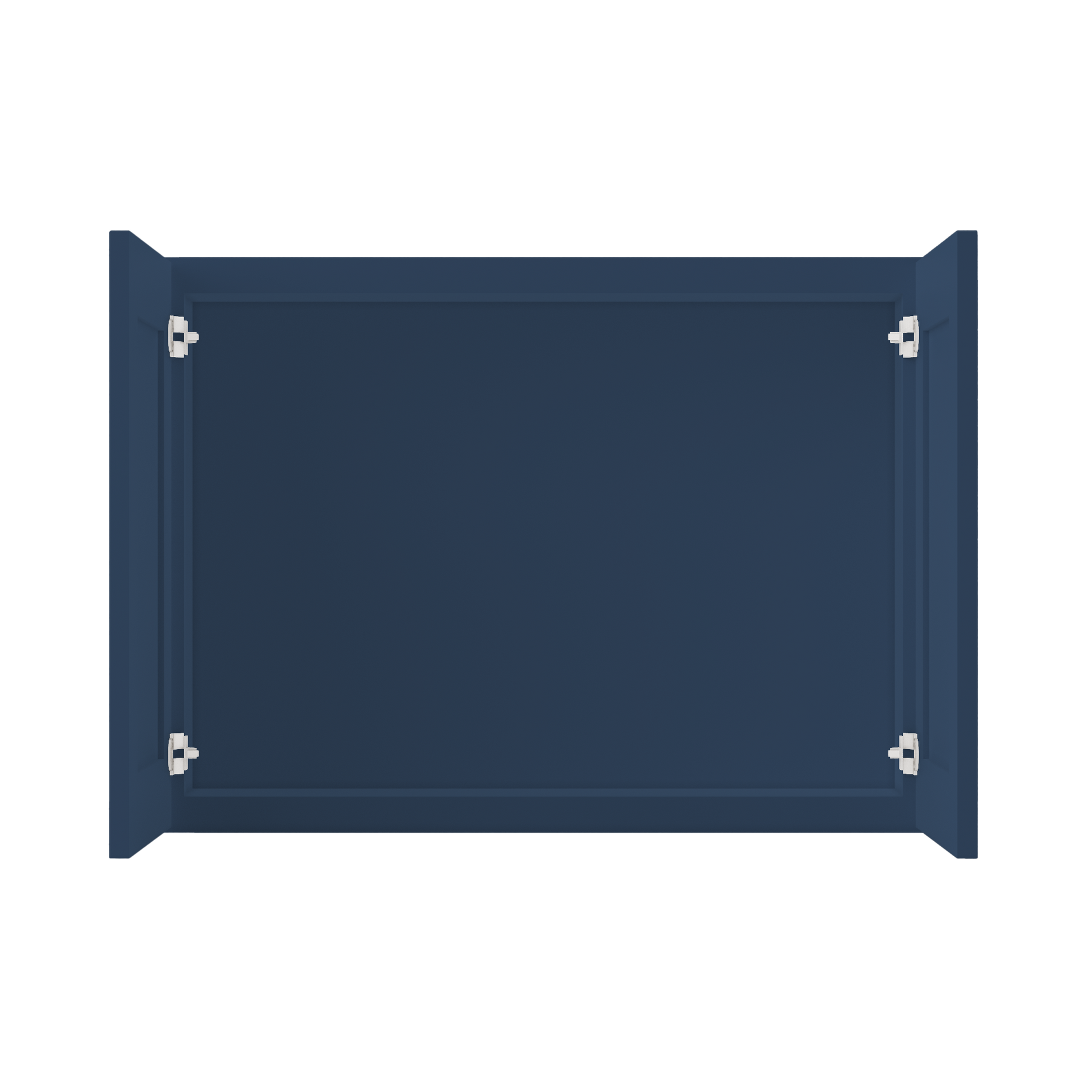 Wall Kitchen Cabinet W3324 Danbury Blue LessCare 33 in. width 24 in. height 12 in. depth - Kitchen Cabinets