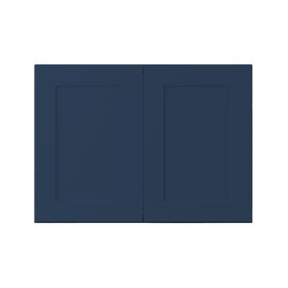 Wall Kitchen Cabinet W3324 Danbury Blue LessCare 33 in. width 24 in. height 12 in. depth - Kitchen Cabinets