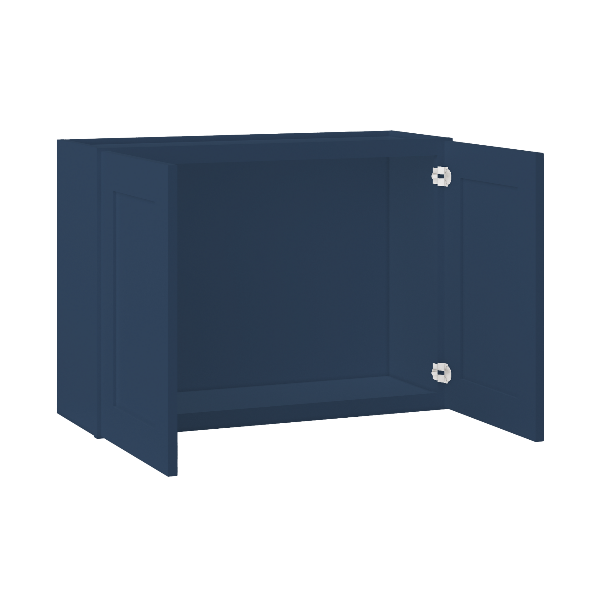 Wall Kitchen Cabinet W3324 Danbury Blue LessCare 33 in. width 24 in. height 12 in. depth - Kitchen Cabinets